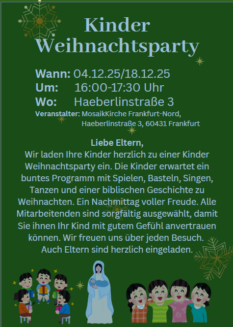weihnachtsparty